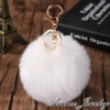 AVANCE Fur Charm Key Chain Keychain, Cute, Fluffy, Autumn, Winter,