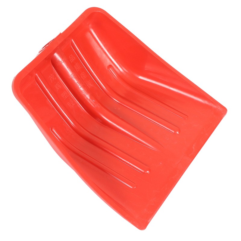 Snow Shovel Red Thickened PP Plastic Wear Resistant Tough Kids