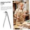 LALAFINA Flat-Nose Plier Leather Craft Flatten Plier Clamp Professional Design