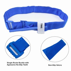 Tourniquets,2 Pack Emergency Outdoor Tourniquet First Aid Tactical Life Saving Hemorrhage Control, Single-Handed Operation of Hemostatic Bandage