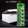 Cotchear 10pcs 1.5V AG10 Alkaline Battery 189 389 AG10 LR1130