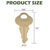 2PCS H2007 Lock Switch Keys for Soda Fountain Beverage Dispenser