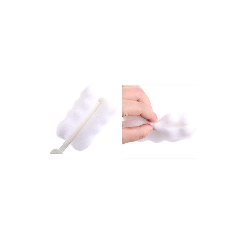 INVODA 4PCS Bottle Brush,Bottle Washer Set Long Sponge Bottle Cleaning