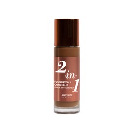 Absolute New York 2-in1 Foundation + Concealer (Cool Almond, 1.41 fl oz pack of 1)