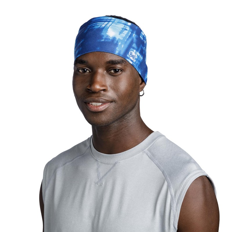 Buff Fascia Coolnet UV Wide Blue Unisex Adulti