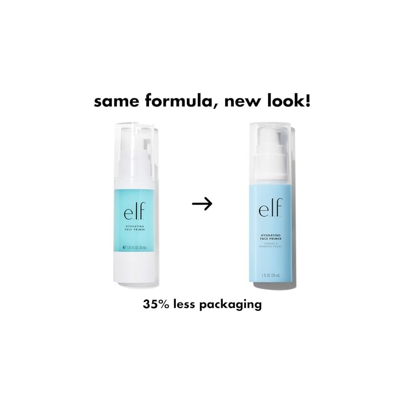 e.l.f. Cosmetics Daily Hydration Primer Pre-Base de Maquillaje 30 ml