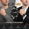 Ultra-Thin Men’s Watch for Business & Casual Wear – Luminous
