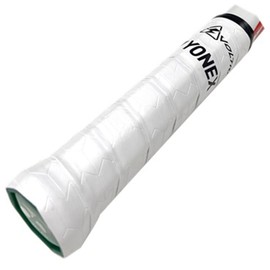 YONEX AC213 Tennis Grip Tape, Synthetic Leather, VR Grip, White (011)