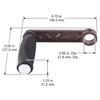 Liberty Garden Products CRK0006 Replacement Crank Arm, Bronze