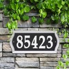 Nite Bright Ashland Reflective Address Numbers Sign