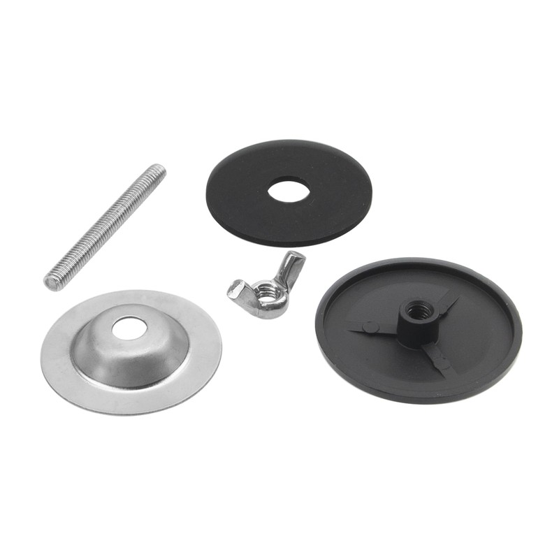 Rrina - 2 piezas de 2 pulgadas de acero inoxidable
