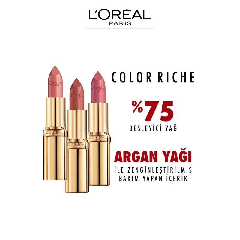 L'Oréal Color Riche Satin Lipstick - 107 Seine Sunset