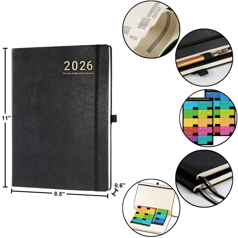 2026 Planner - JAN 2026 - DEC 2026, Planner Weekly