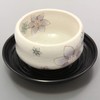 Mino Ware Loose Bowl (With Tea Holder), Clematis