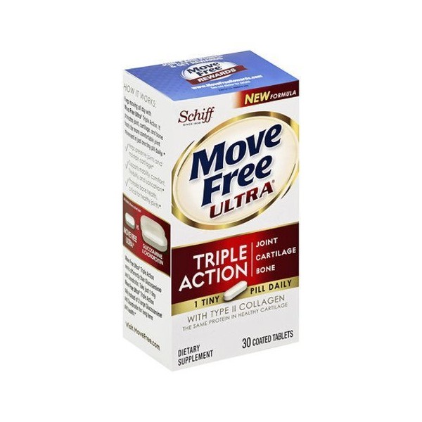 Move Free Ultra UC-II Collagen and Hyaluronic Acid Joint Supplement, EconomyPack Count FREEMOVE-am by FREEMOVE