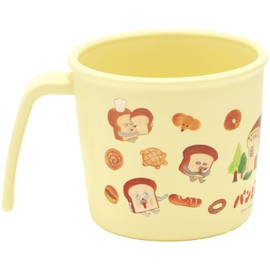 Skater XP21AG Baby Tableware, Cup, For Kids, 5 Months and Up, Antibacterial, Plastic, 8.1 fl oz (230 ml), Bread Lobby