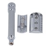 Double Edge Safety Trimmer Washable Zinc Alloy Manual Clipper Handle
