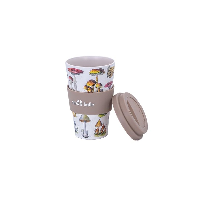 Sass & Belle Vintage Mushroom Travel Coffee Cup