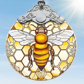 Bee Christmas Ornament, Jocidea Bee Ornament, Bee Decor for Home, Bee Christmas Tree Ornaments, Bee Christmas Decorations, Gifts for Bee Lover