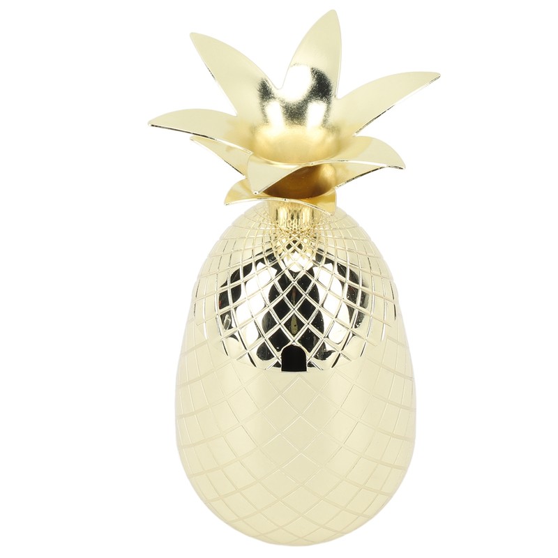 Pineapple Cup with Lid 500ml Stainless Steel Drinking Glasses Reusable