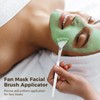 60 PCS Fan Facial Brushes Esthetician - 5.9 x 1.6