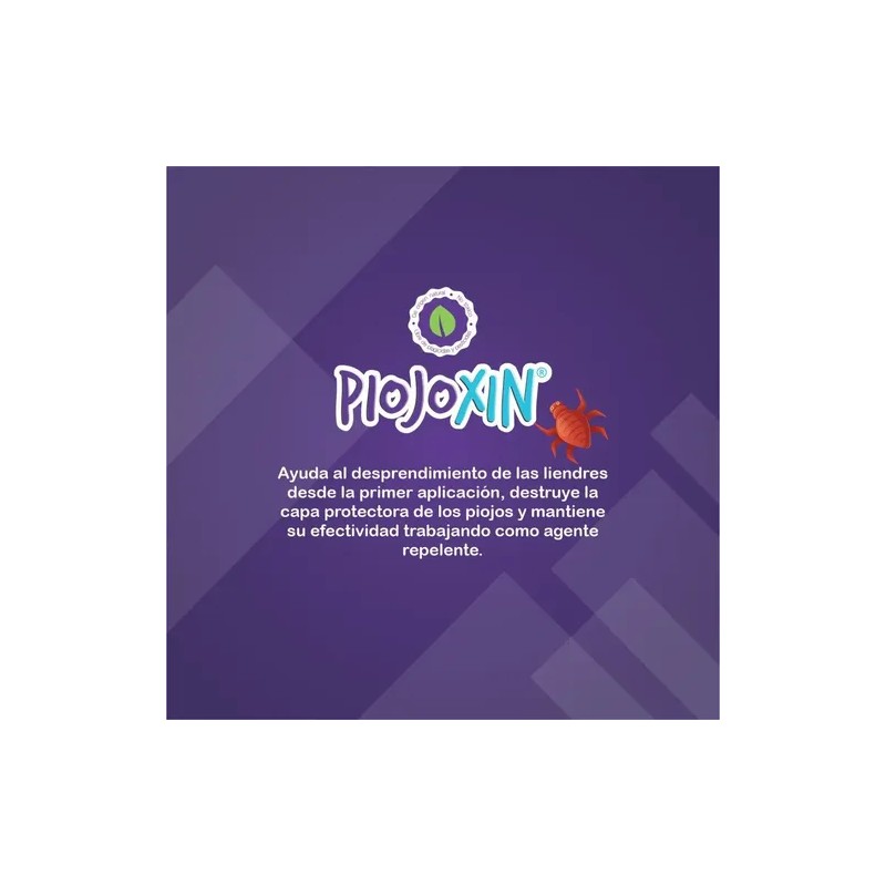 Kit Anti Piojos Piojoxin Shampoo Peine Gel Solución