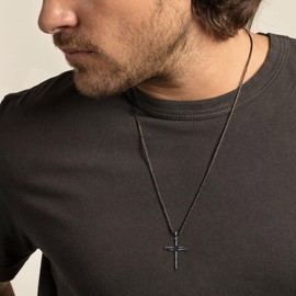 Swordgod Cross Shield Necklace 925 Sterling Silver Armor of God Mens Pendant Shields of Strength Necklace Men Templar Crusade Religious Faith Pendant for Anniversary Day Christian Birthday Gifts Christmas Gifts for Men