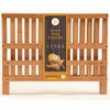 Dish Drying Rack - Bamboo Dish Rack for Kitchen Counter,