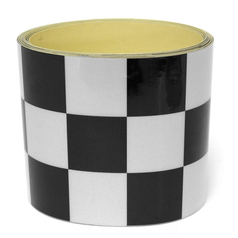 MATTE CHECK CHEQUERED CAR VINYL WRAP CAR WRAPPING GRAPHIC 30CM