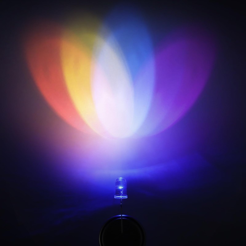 EBOOT 100 Pieces Clear LED Light Emitting Diodes Bulb LED
