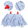 Ipetboom 2Pcs Mop Head Replacement Water-Absorb Mop Head Accessories Cleaning