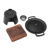 Mini BBQ Grill Set Anti Stick Food Grade Material Tabletop