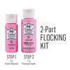 FolkArt, Pink Velvet Crush 2 Part Flocking Kit
