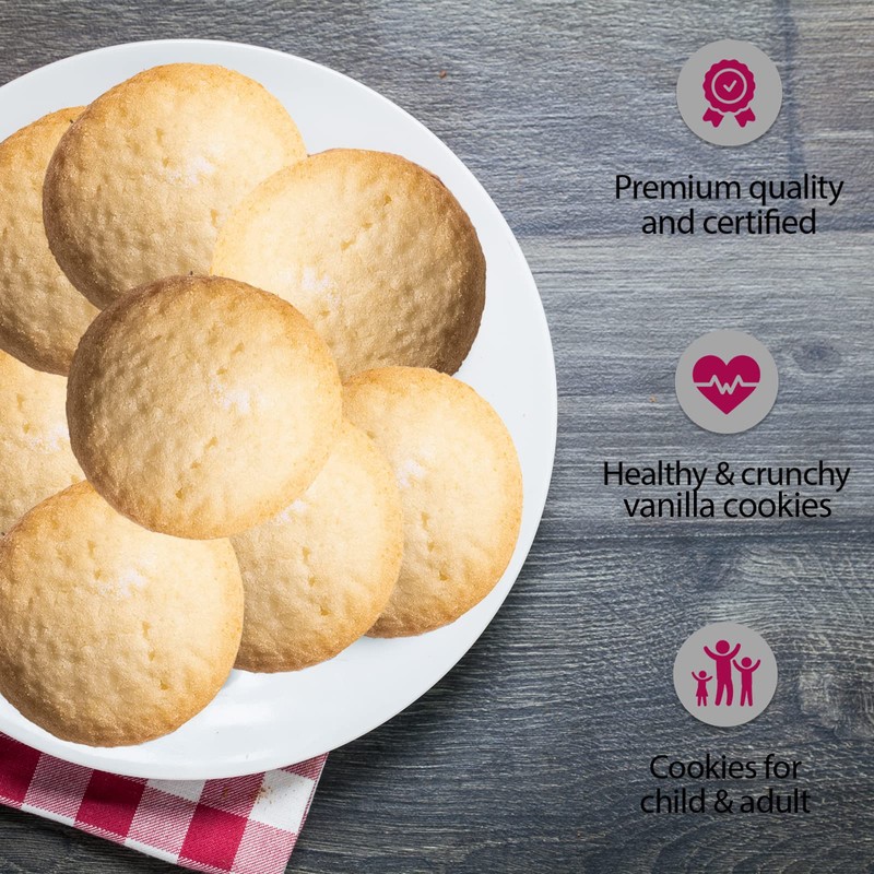 Oberlander Gluten Free, Certified Kosher For Passover, Snackable, Vanilla Snap