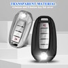 MILD EAST for Infiniti Key Fob Cover with Keychain, Car