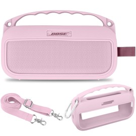 Aenllosi for Bose SoundLink Flex Bluetooth Speaker (2nd Gen) Silicone Cover Case, Pink (Case Only)