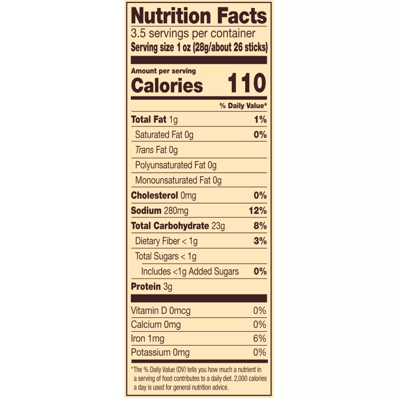 Snyder's of Hanover Pretzel Sticks 3.5 oz Pack of 8