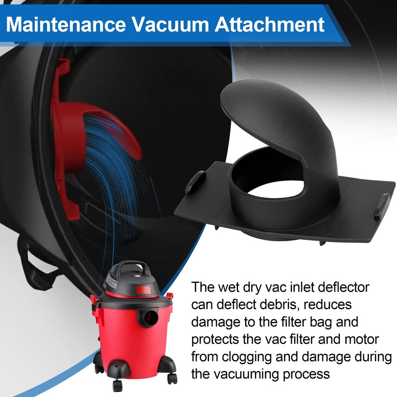 7413197 Vacuum Inlet Deflector Asembly for Shop-Vac Wet/Dry Vacuums, Vacuum