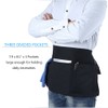 BOHARERS Waist Apron with 3 Pockets 3 Pack - Black