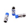 FTVOGUE RG6/RG59 Cable coaxial Separador de cables Compresión F Conector