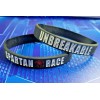 Spartan UNBREAKABLE Black - White Wristband