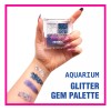 Ruby Kisses Paleta De Sobras Ruby Kisses Aquarius Glitter Gem