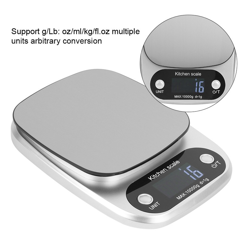 Mini Portable Stainless Steel Electric Scale Balance Kitchen Baking Accessory