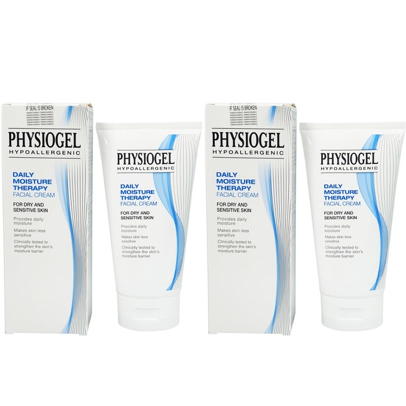 NEW Physiogel Facial Cream 150ml x2 Daily Moisture Therapy /