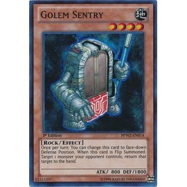YU-GI-OH! - Golem Sentry (BPW2-EN014) - Battle Pack 2: War of The Giants - Round 2 - 1st Edition - Super Rare