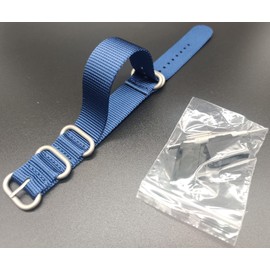 Lijinlan Military Ballistic Nylon Strap Replacement G-Shock Watch Bands Compatible with Casio G-Shock Watch Model GW100/GA100/GA400/GD120/ DW-D5500 /DW5600E/ DW6900/DW-9052/GWM5610/GW9400 (Blue)