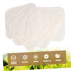 Ipetboom 5pcs Facial Cleansing Cloth Scrubber Cleansing Body Wash Washcloths Hydrating Makeup Cleanser Towel Washcloth Body Cleaning Face Towel for Men Exfoliation Washer Fiber
