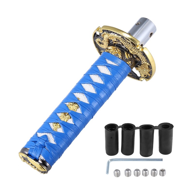 X AUTOHAUX 15cm Samurai Sword Style Gear Shifter Lever Katana