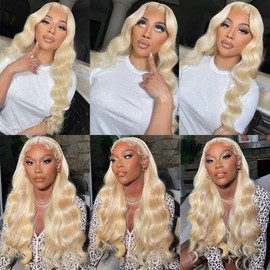 28 30 32 Inch 613 Bundles Blonde Body Wave Bundle Human Hair Long Loose 613 Body Wave 3 Bundles Human Hair Extensions Blonde Bundle