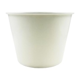 Bits N Things White Paper Ice Bucket | Disposable | 5 lb. Capacity | 20 Count